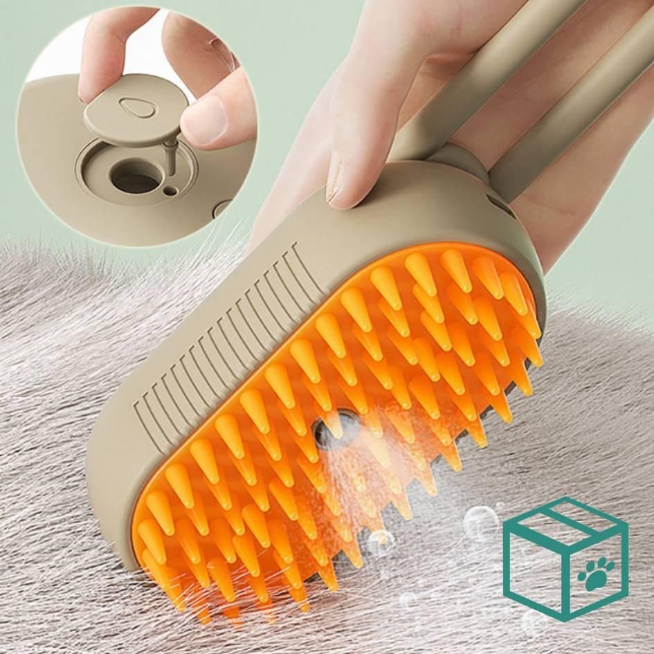 3-in-1 Steamy Pet Brush - Paws'n Box